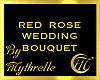 RED ROSE BRIDES BOUQUET