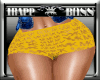MK shorts/yellow BM