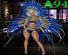 Asas Carnaval Blue