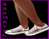 kawaii 14  purple shoes