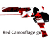 Red Camouflage guns