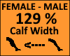 Calf Scaler 129%