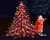 RED&SILVER ANIMATED TREE