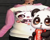 Pink Flower Panda