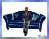 (DA)Blue Love Couch