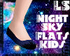 Night Sky Kids Flats