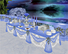 Wedding Blue Buffet