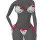 red cat bikini