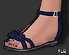 Y- Sandals Blue