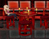 C* Red TableN stools
