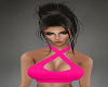 Hot pink bra