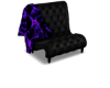 Goth Chair Purple Cover