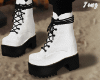 ♥Black/White Boots!