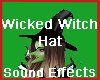 Wicked Witch Hat w/Sound