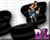 DL: Black Pearl Seat Set