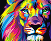 ♔ Lion RGB Tee Loose