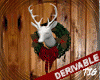 Deer Wreath Wall Hanging