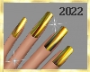 2022ღ Gold Nails