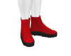 M-Red Platform Shoes