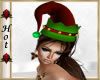 ~H~Christmas Elfs Hat F