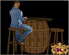 Tavern Barrel Table