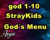 StrayKids Gods Menu
