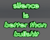 AS 3D silence is ....