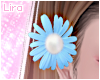 Baby Blue Hair Flower R