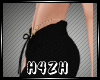 Hz-Black Baggy Joggers W