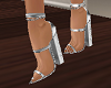 Silver heels