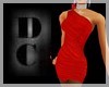 DC long Red-Black Dress