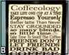 COFFEEOLOGY Sign