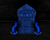 Single Chair Throne blue