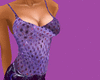 Purple Sequin Top