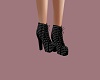 Goth studded boots