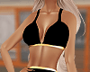 Black and Gold Bikini