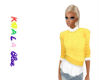 KB Yellow Sweater Set