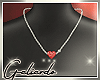 SG👑Red Heart Necklace