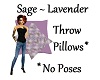 Sage ~ Lav Pillows