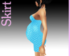 Bright Blue Pregnant