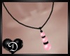 {D} Pink Pearls Necklace