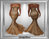 Gold Fishtail Gown