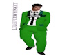 light green suit