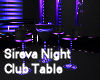 Sireva Night Club Table 