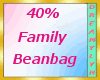 !D 40% Family Beanbag