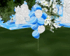 wedding balloon blue