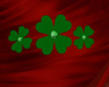 St Patrick Hair Clovers