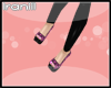 I~ Flowered pink heels