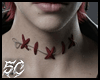 5C Neck seams Red