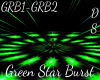 Green Star Burst Light